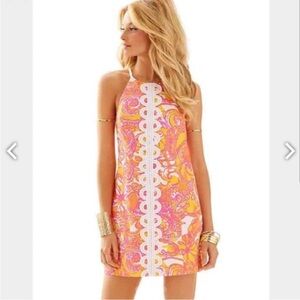 💫 RARE🌺 Lilly Pulitzer Annabelle Shift Dress Sea and Be Seen | Size 8 - LIKE NEW